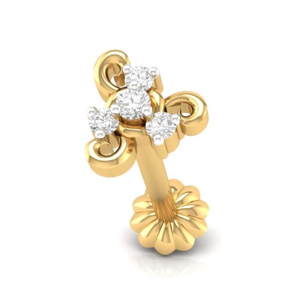 Blossom Diamond 4 Stone Nosepin