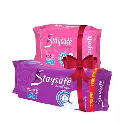 Staysafe Flow Wings Sanitary Napkin